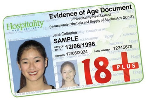 申请新西兰18+身份证明卡
