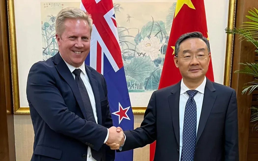新西兰贸易与农业部长访华，重申中新贸易互补关系