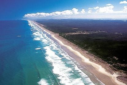 新西兰九十英里海滩90 Mile Beach