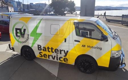 新西兰道路救援AA推出移动充电车