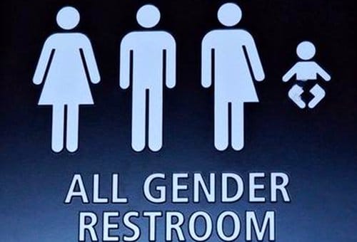新西兰的无性别卫生间unisex bathroom