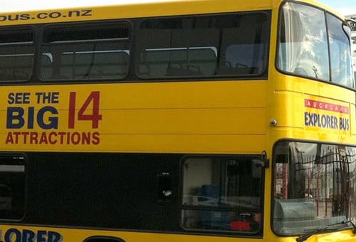 奥克兰观光巴士Auckland Explorer Bus