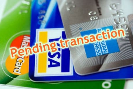 新西兰信用卡的Pending Transaction