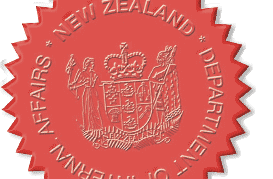 新西兰内政部文件公证服务