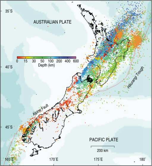 新西兰地震信息网Geonet