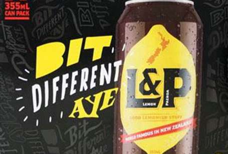 新西兰最具特色的软饮料L&P