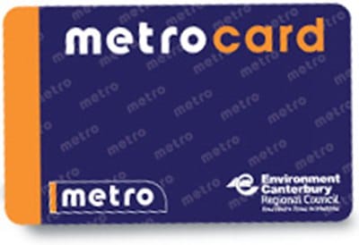 基督城公交卡Metrocard