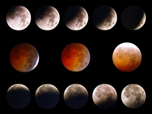 4月15日新西兰大部分地区可以见到红月亮