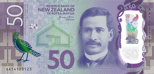 新西兰新版50元纸币介绍