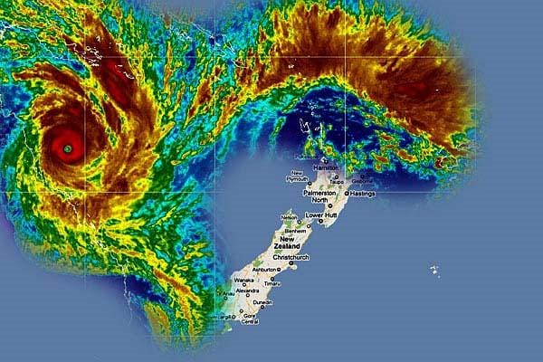 新西兰的气旋Cyclone