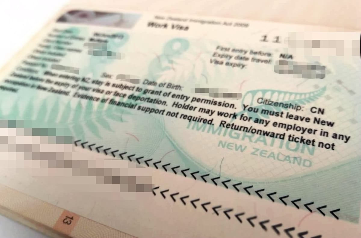 新西兰移民局推出新的临时工作签证取代原有六类工签