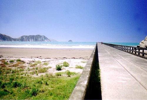 新西兰北岛东部风景胜地Tolaga Bay
