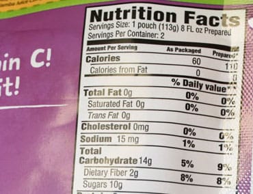 nutrition-panel